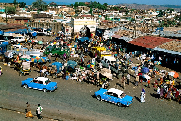 Ethiopia, Harar, general view of the city 